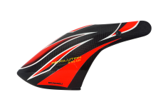 Microheli Airbrush Carbonfaser Red Rocket Haube für Blade Revolution 235CP