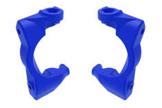 Traxxas Ersatzteile Nachlauf-Blöcke in Blau für Mini-Maxx 1/16