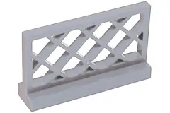 Klemmbausteine Zaun in hell grau 20Stück