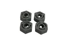 Amewi Ersatzteile Radmitnehmer 4Stück für Hyper Go Breaker ProDrift-1.4, Volkswagen Polo R WRC 1:14 und Buggy, Monstertruck, Truggy 1:16