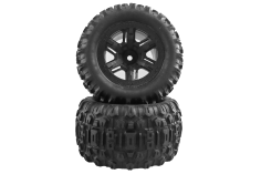 Amewi Ersatzteile Kompletträder 2Stück für Hyper Go Monstertruck und Truggy 1:16