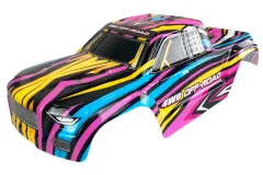 Amewi Ersatzteile Monstertruck Karosserie in Blau Orange für Hyper Go Monstertruck 1:16