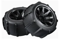 Amewi Ersatzteile Kompletträder Sandpaddel 2Stück für Hyper Go Truggy 1:14