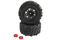 Amewi Ersatzteile Kompletträder Standard 2Stück für Hyper Go Desert Buggy 1:14