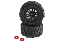 Amewi Ersatzteile Kompletträder Standard 2Stück für Hyper Go Desert Buggy 1:14