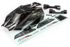 Traxxas Tuning Karosserie ProGraphix (benötigt Hintergrundbemalung) mit Aufkleber für Jato VXL 1/8