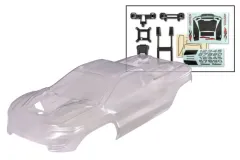 Traxxas Ersatzteile Karosserie in Klar mit Aufkleber für MINI-XRT 1/16