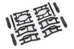 Traxxas Tuning Widemaxx Aufhängungs-Kit in Schwarz für Mini-Maxx und MINI-XRT 1/16