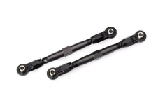 Traxxas Tuning Vorspurstangen aus 7075-T6 Aluminium in grau mit Kugelkopf für MAXX 1/10