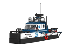 Mouldking Klemmbausteine Polizeiboot - 413 Teile
