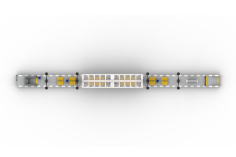 STS Klemmbausteine Moderner Modularer Bahnsteig - 1074 Teile