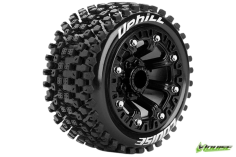 Louise Reifen ST-Uphill soft auf 2,2 Felge in schwarz 12mm 2Stück für Traxxas E-Revo 1/16