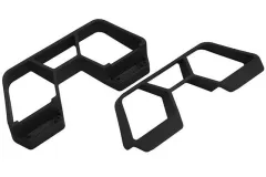 RPM Tuning Seitenschutz / Nerf Bars für LCG-Chassis in schwarz für Traxxas Slash 2 und 4WD, Rally 1/10