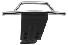 RPM Tuning Bumper vorne und Skid-Platte in chrome für Traxxas Slash 4x4 1/10