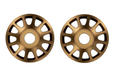 Traxxas Tuning Pro Scale Method Race Stern-Felgen aus Aluminium in Bronze 2Stück für Maxx-Slash 1/8 und UDR 1/7