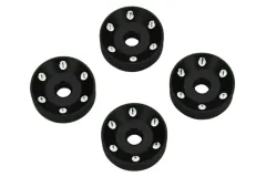 Traxxas Tuning Pro Scale Felgen Scheiben aus Aluminium in Schwarz 4Stück für Maxx-Slash 1/8