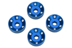 Traxxas Tuning Pro Scale Felgen Scheiben aus Aluminium in Blau 4Stück für Maxx-Slash 1/8