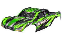 Traxxas Tuning Karosserie in Grün mit Aufkleber für Maxx-Slash 1/8