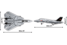 COBI Klemmbausteine Flugzeug F-14 Grumman Tomcat™ - 869 Teile