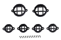 GPM Rücklicht Schutzgitter in schwarz für Traxxas TRX4 Defender