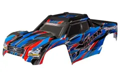 Traxxas Tuning Karosserie in blau rot für X-Maxx 1/7