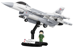 COBI Klemmbausteine Flugzeuge F-16C Fighting Falcon in Weiß - 463 Teile