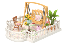 Lasercut Bausatz Sunny Break Terrasse - 68 Teile