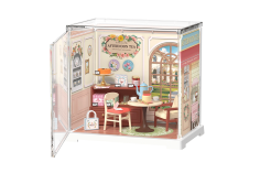 Lasercut Kunststoff Bausatz  Mini Super Store Serie - Honig Tee Lounge - 52 Teile