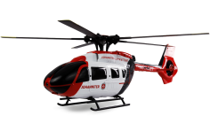 Amewi RC Heli Scale Hubschrauber H145 im Johanniter Design mit Brushlessmotoren 6-Kanal 6G RTF Set