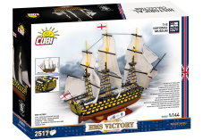 COBI Klemmbausteine Schiff HMS Victory Trafalgar 1805 - 2517 Teile