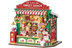 Lasercut Bausatz Weihnachts-Süßigkeitenstand - 170 Teile