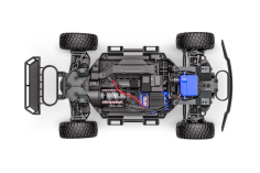 Traxxas Mini-Slash BL-2S 4x4 pink 1/16 Short Course RTR Brushless, HD-Teile, mit Akku und Lader