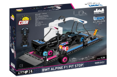 COBI Klemmbausteine BWT Alpine F1 Pit Stop - 477 Teile
