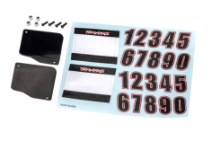 Traxxas Zubehör Nummern-Tafeln für Mini-Slash 4x4 1/16