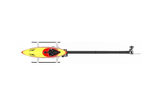 XLPower Nimbus 550 V2 (für Standard-Servos) - Kit ohne Rotorblätter