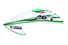 OMPHobby Ersatzteile Kabinenhaube Aurora Grün für M6