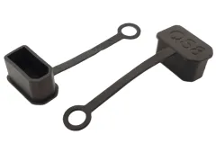 QS8-S Abdeckkappe aus PVC für QS8-S Buchsen 2Stück