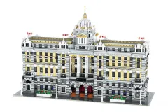 Baka Klemmbausteine Gebäude Shanghai HSBC Bank Modular Buildings - 11930 Teile