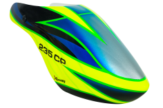 Microheli XCanopy Fiberglas Enceladus Haube für Blade Revolution 235CP
