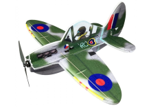 Cartoon RC Flugzeug Warbird Spitfire 550mm - Basic Bausatz