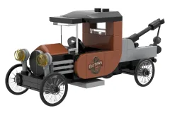Stoneheap Klemmbausteine Little Classics Auto Abschleppwagen - 106 Teile