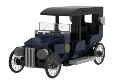 Stoneheap Klemmbausteine Little Classics Auto Blue Beauty - 128 Teile