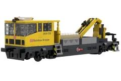 Stoneheap Klemmbausteine GKW 310 Gleiskraftwagen - 813 Teile