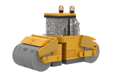 Stoneheap Klemmbausteine Baufahrzeuge Walze - 210 Teile