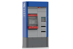 Stoneheap Klemmbausteine SBB Fahrkartenautomat - 61 Teile
