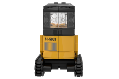 Stoneheap Klemmbausteine Baufahrzeuge Minibagger - 173 Teile