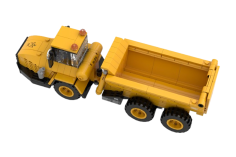 Stoneheap Klemmbausteine Baufahrzeuge Muldenkipper - 414 Teile