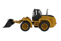 Stoneheap Klemmbausteine Baufahrzeuge Radlader - 484 Teile