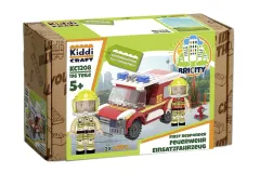 Kiddicraft Klemmbausteine Feuerwehr First Responder Einsatzfahrzeug - 227 Teile