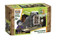 Kiddicraft Klemmbausteine Dungeon Skelettkäfig - 242 Teile